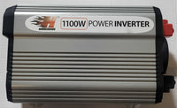 NEW 1100 Watt 12V DC to 110V AC Power Inverter - No Label - No Cables