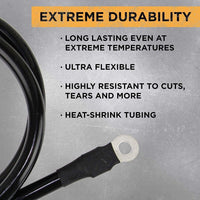 Power Bright 2 AWG 3 Foot High Extreme durability image ultra flexible.