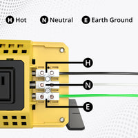 Krieger 1100 Watt 12V Pure Sine Power Inverter Dual USB & AC Outlets for Power Tools, Camping and Car Accessories, ETL Approved Under UL STD 458
