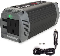 Energizer 150 Watts Pure Sine Wave Power Inverter - 2 USB Ports QC 3.0